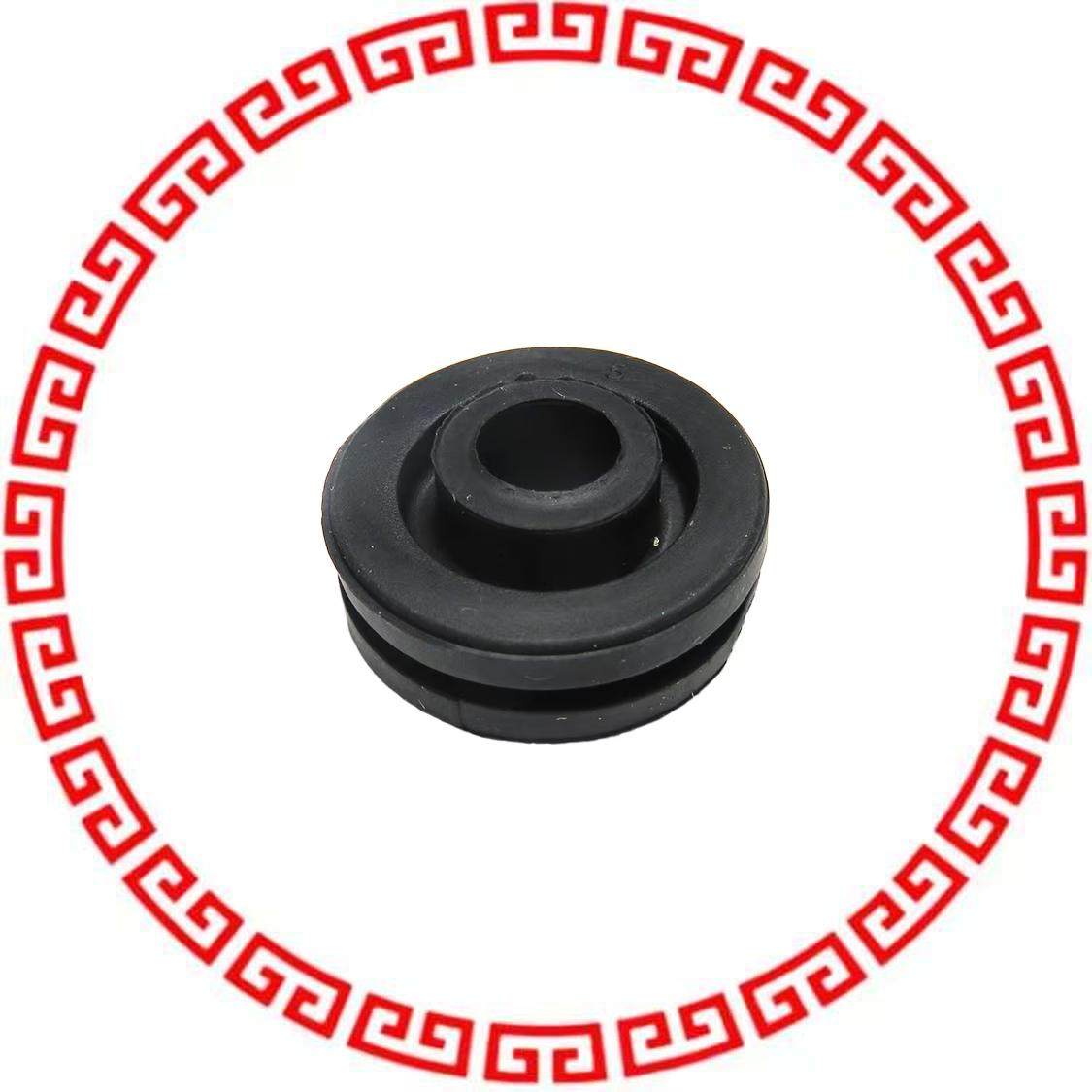 G-601-V2525 SCREW GROMMET THRMPL BLK