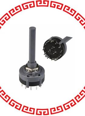 A30415RNCQ SWITCH ROTARY 4POS 2.5A 125V