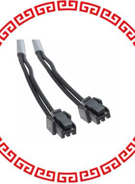 451110201 MICROLOCK PLUS CABLE BLACK 2 CKT