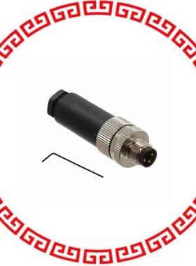 T4011008031-000 CONN PLUG MALE 3POS GOLD SCREW