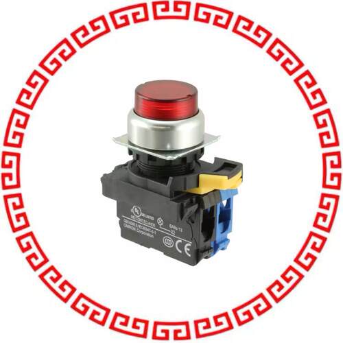 A22NL-RPA-TRA-G100-RB SWITCH PUSH SPST-NO 10A 12