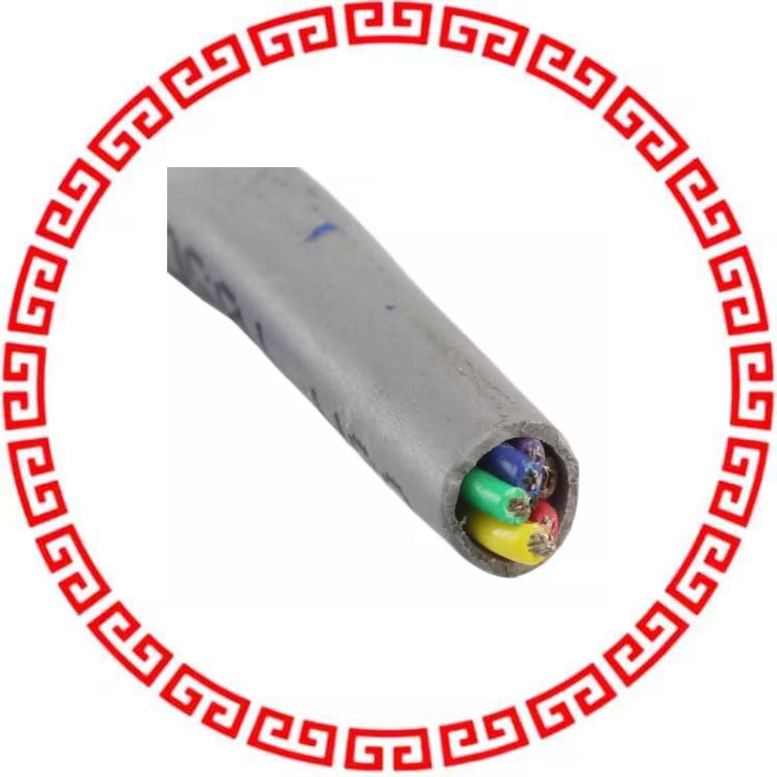5018C SL005 CABLE 8COND 24AWG SLATE 100'