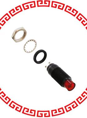 24978683331504F LED PANEL IND RED 5V CYLINDER