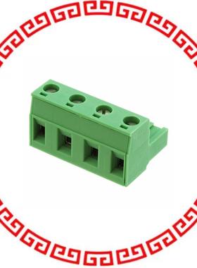 1767025 TERM BLOCK PLUG 4POS STR 7.62MM