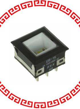 UB16KKW016B SWITCH PUSHBUTTON SPDT 5A 125V