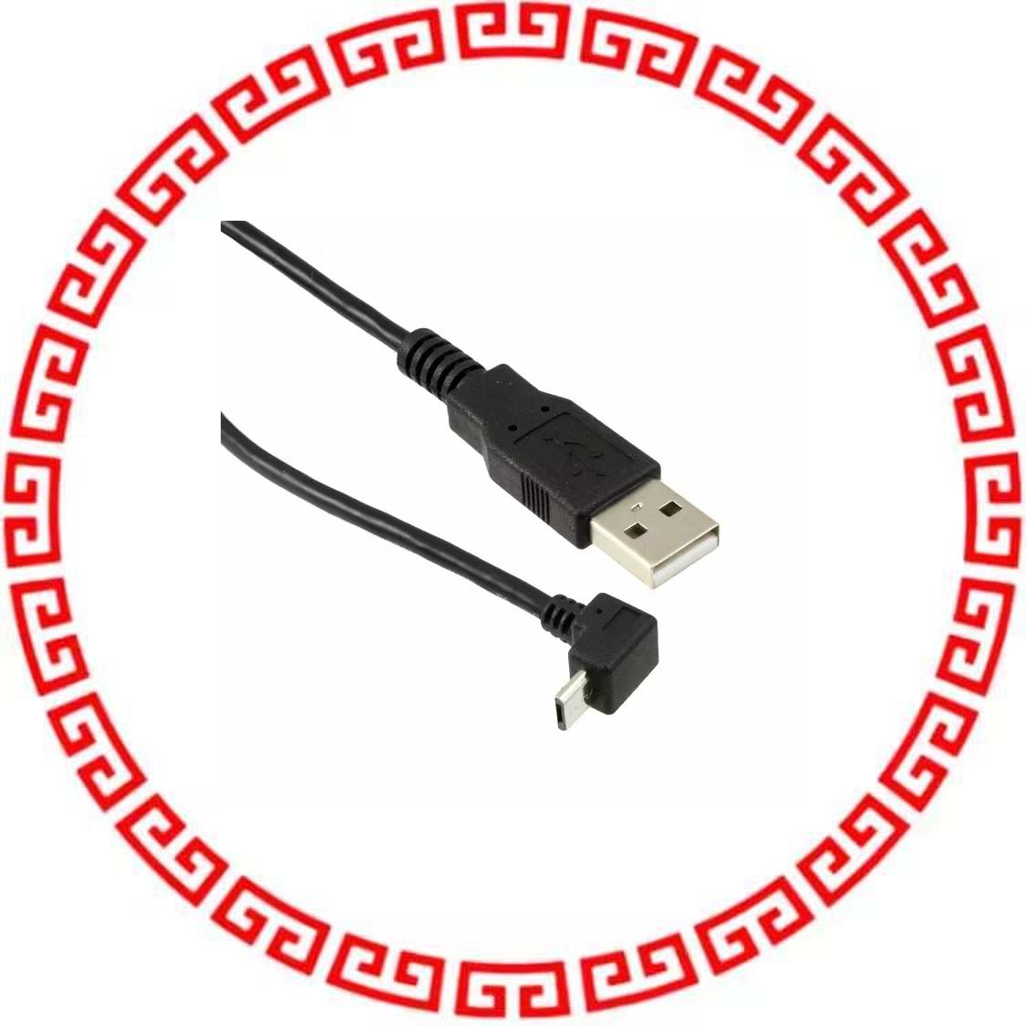 102-1392-BL-00200 CABLE USB-A TO MICRO USB-B 2M