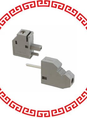 709026 TERM BLK SCREW CLAMP 1POS GRAY