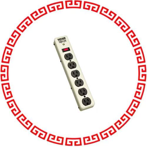 PM6NS SURGE SUPPRSSR 6OUT 6'CORD METAL