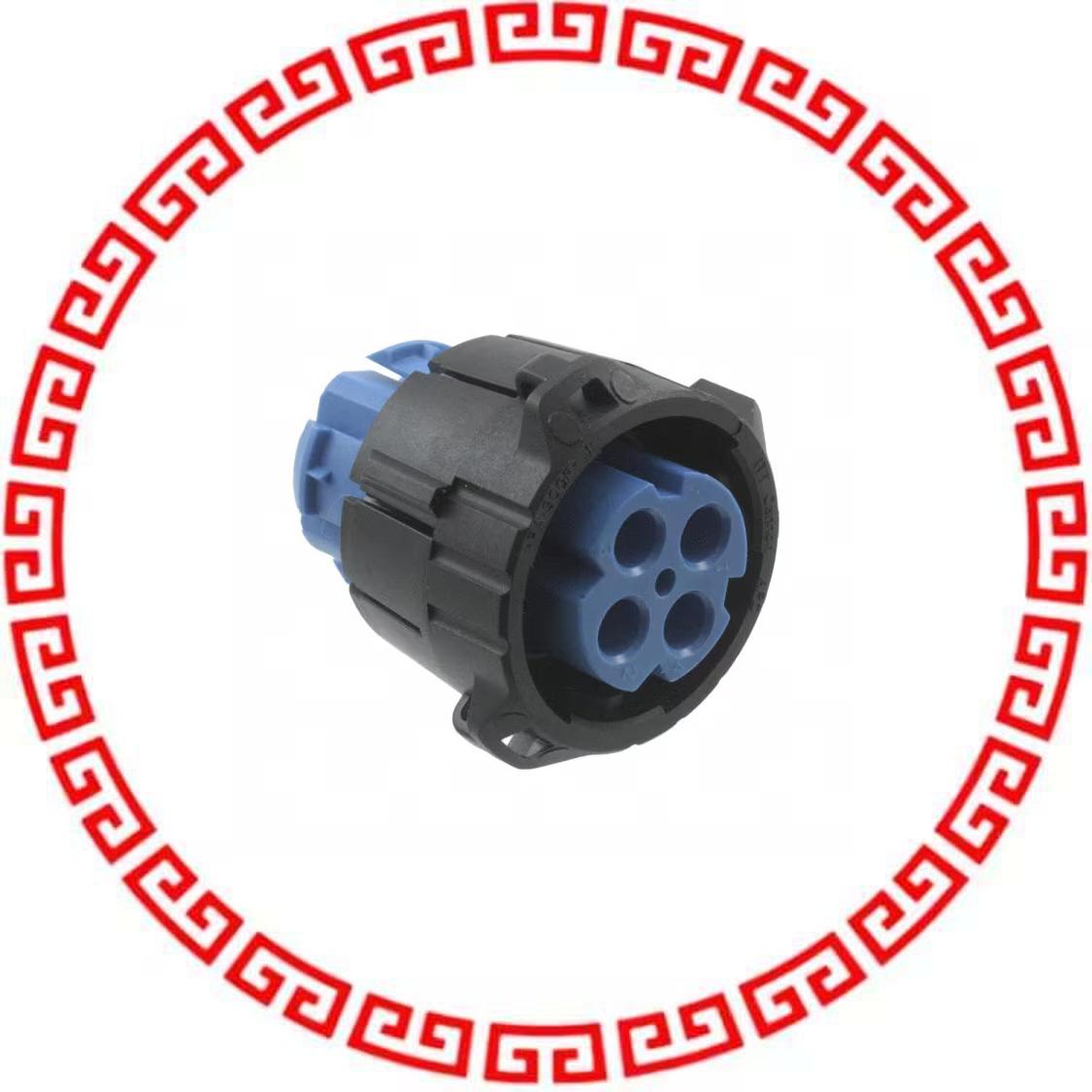 APD-4BS-K2 CONN PLUG HSG FMALE 4POS INLINE