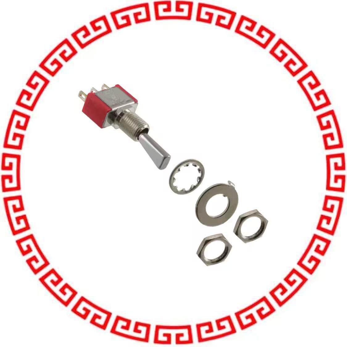 100SP3T6B11M1QEH SWITCH TOGGLE SPDT 5A 120V