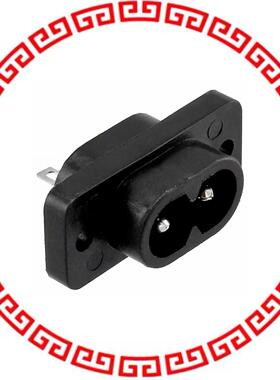 4300.0096 PWR ENT RCPT IEC320-C8 PNL SLDR