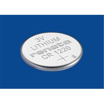 CR1220MFR《3V 12.5x2.0mm 38mAh Tear Strip Pkging》