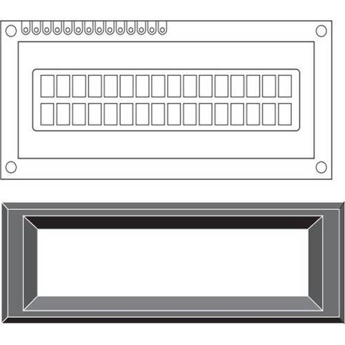 EA 017-16U《LCD Character Display Modules & Accessories》