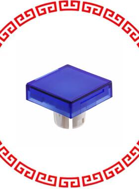 61-9321.6 CONFIG SWITCH LENS BLUE SQUARE