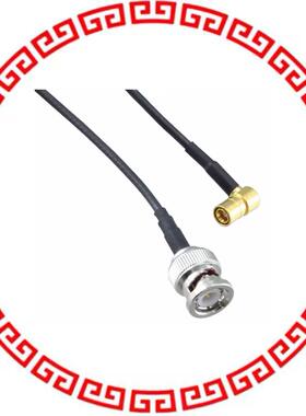 245103-02-18.00 CBL ASSY BNC-SMB PLUG RG174 18