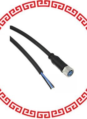 2273001-1 CBL FMALE TO WIRE LEAD 3P 4.92'