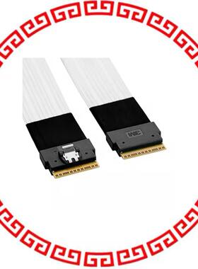 8ES8-1DF21-0.75 CABLE ASSY SLIMLINE M-M 0.75M