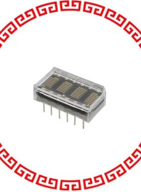 HCMS-3903 LED DISPLAY 5X7 4CHAR 3.8MM GRN