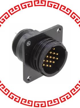 213855-4 CONN RCPT MALE 16POS GOLD SOLDER