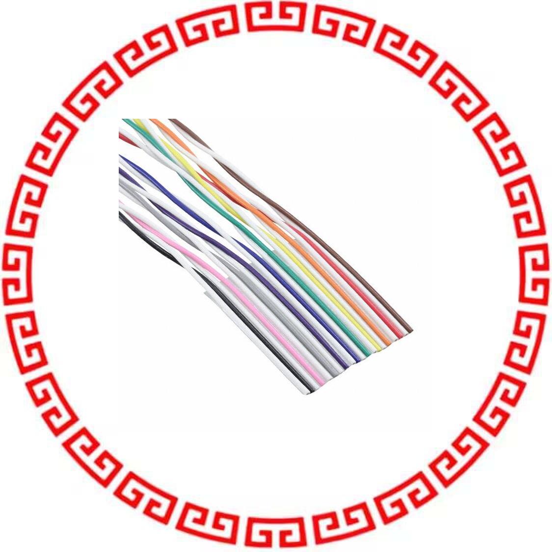 3782-10P-540A 100FT CBL RIBN 20COND TWIST-PAIR 100'