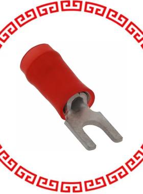 327717 CONN SPADE TERM 16-22AWG #4 RED