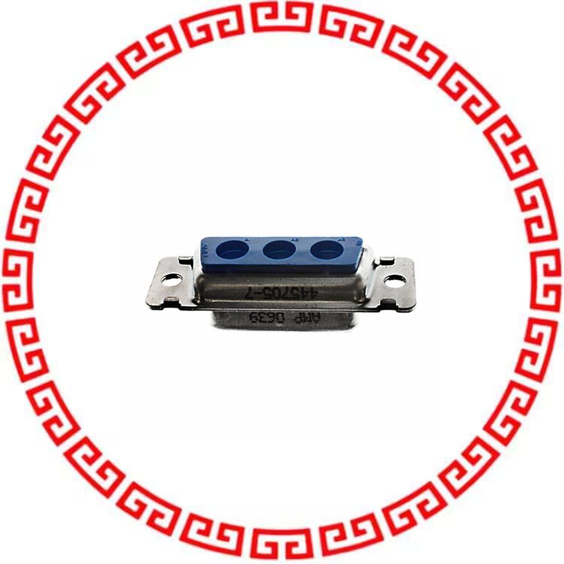 445705-7 CONN D-SUB RCPT HSING 3C3 MIX