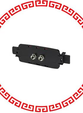 2230006 FACEPLATE, COLOR: BLACK, WIDTH: