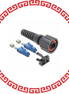 17-300030 CONN FIBER LC PLUG DUPLX