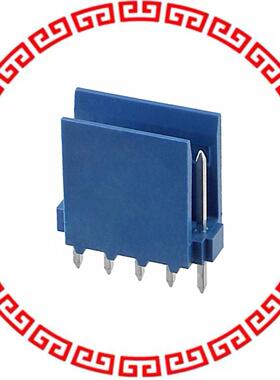 281695-5 CONN HEADER 5POS VERT TIN T/H