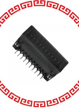 178308-3 CONN HDR 20POS DUAL R/A 30GOLD