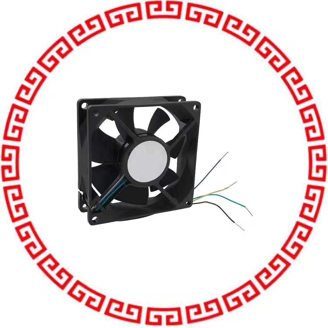 AUB0812VH-SP00 FAN AXIAL 80X25.4MM 12VDC WIRE