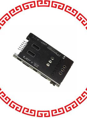 101-00306-82 CONN SIM CARD PUSH-PUSH R/A SMD