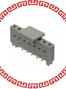 91614-306ALF CONN RCPT 6POS .100 SGL STR SMD