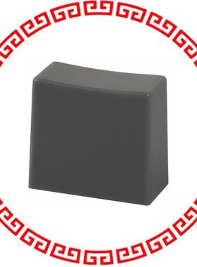 1CDGR CAP PUSHBUTTON RECT DARK GRAY