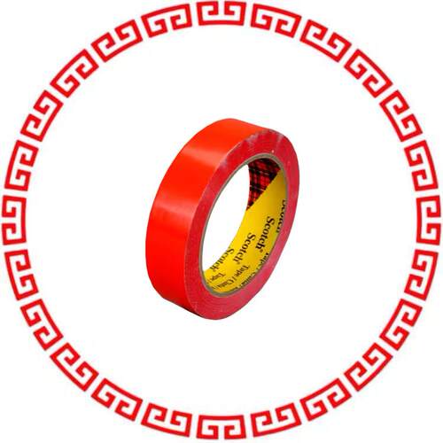 616-RED-1X72YD-BOX TAPE PHOTOGRAPHIC RED 1/2X 72