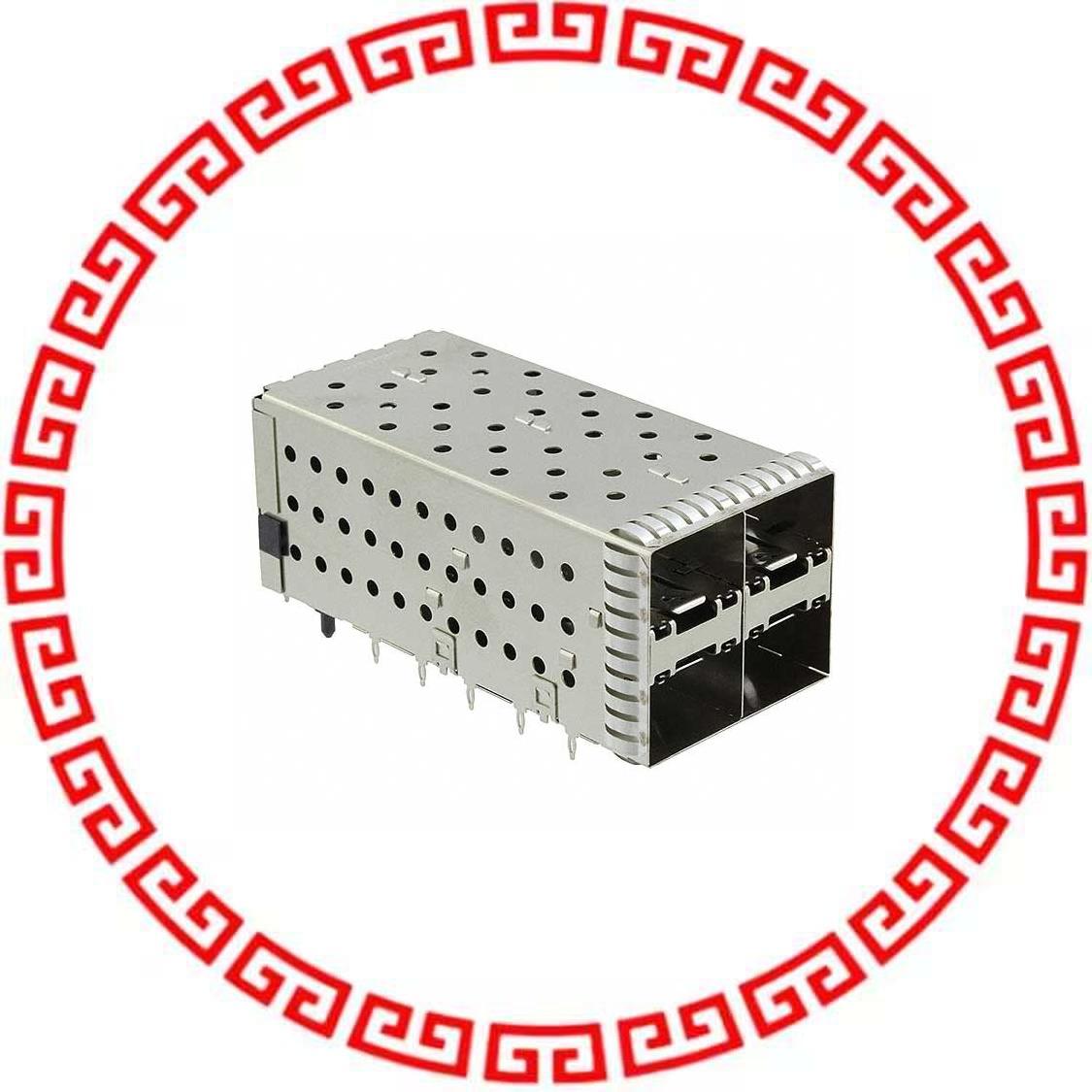 1-2007637-8 SFP+ ASSY 2X2 EMI SPG NO LP ENHA