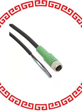 1681842 CBL FMALE TO WIRE LEAD 4P 4.92'