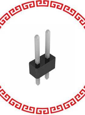 GEC01DAAN CONN HDR VERT 2POS .100 TIN