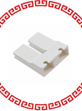 1969295-1 CONN RCPT HSG 0.25 2POS NATURAL