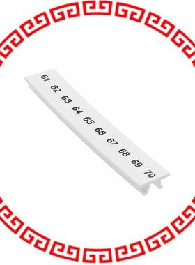 1050017:0061 CONN ACC MARKER STRIP PREPRINT