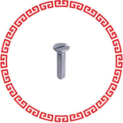 9504 MACH SCREW FLAT SLOTTED #4-40