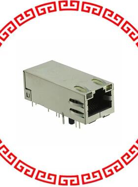 0838-1X1T-W6 CONN MAGJACK 1PORT 100 BASE-T
