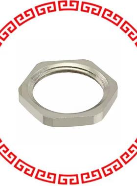 8000.25 LOCKNUT NICKEL PLATED BRASS M25