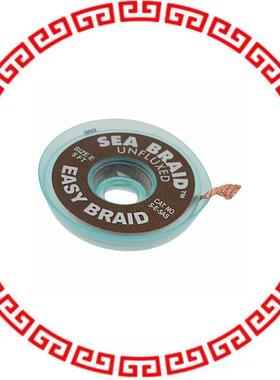 S-E-5AS DESOLDER BRAID UNFLUXD 0.125 5