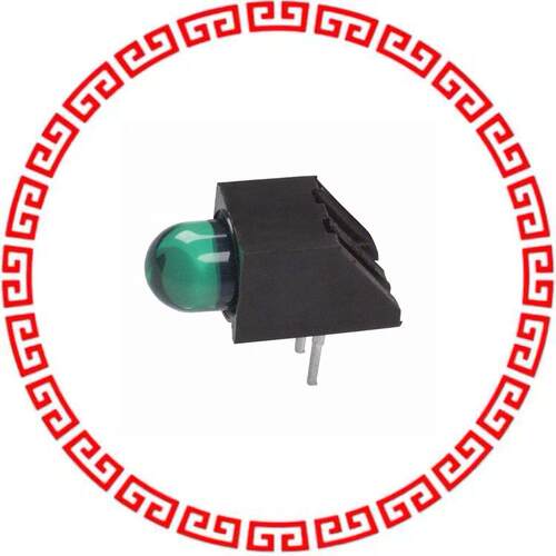 5308H5 LED GREEN T1-3/4 RT ANG PCB