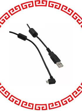 102-1292-BL-00050 CABLE USB A M-B MCR0 .5M/FERRITE