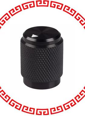 OEDA-50-2-6 KNOB KNURLED 0.125 METAL