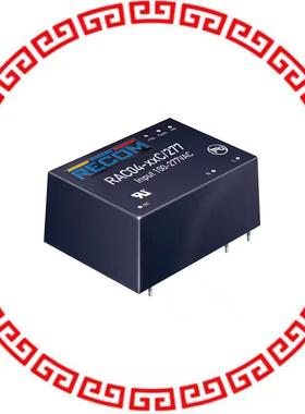 RAC04-12DC/277 AC/DC CONVERTER +/-12V 166MA