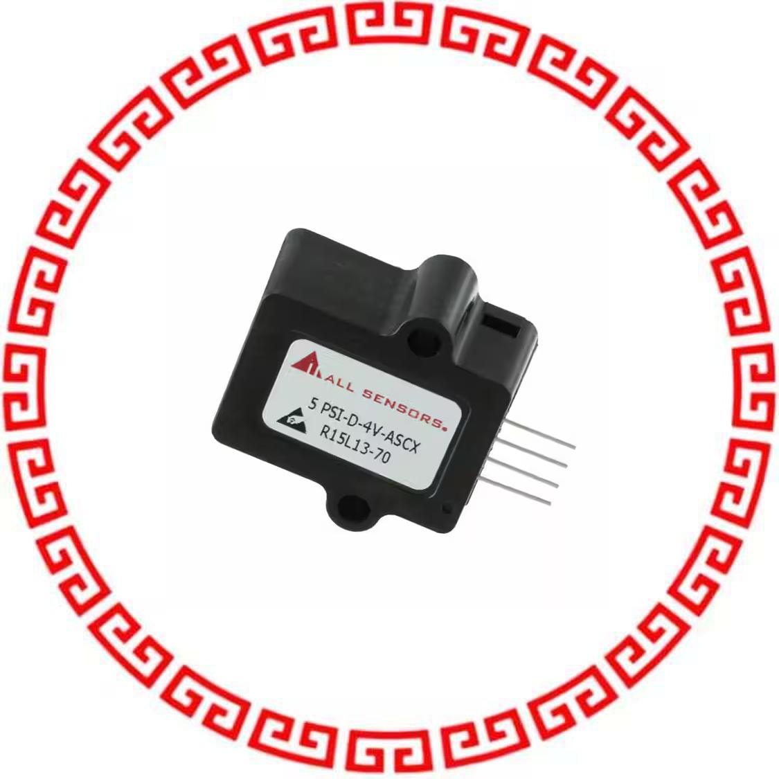 5 PSI-D-4V-ASCX SENSOR AMP 0-5PSID