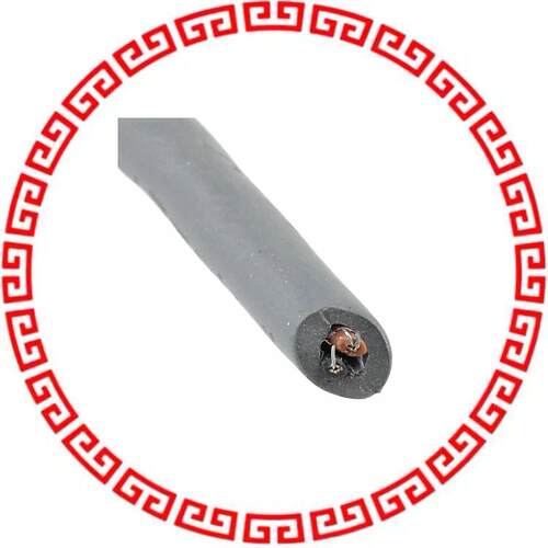 77052 SL005 CABLE 2COND 28AWG SLATE 100